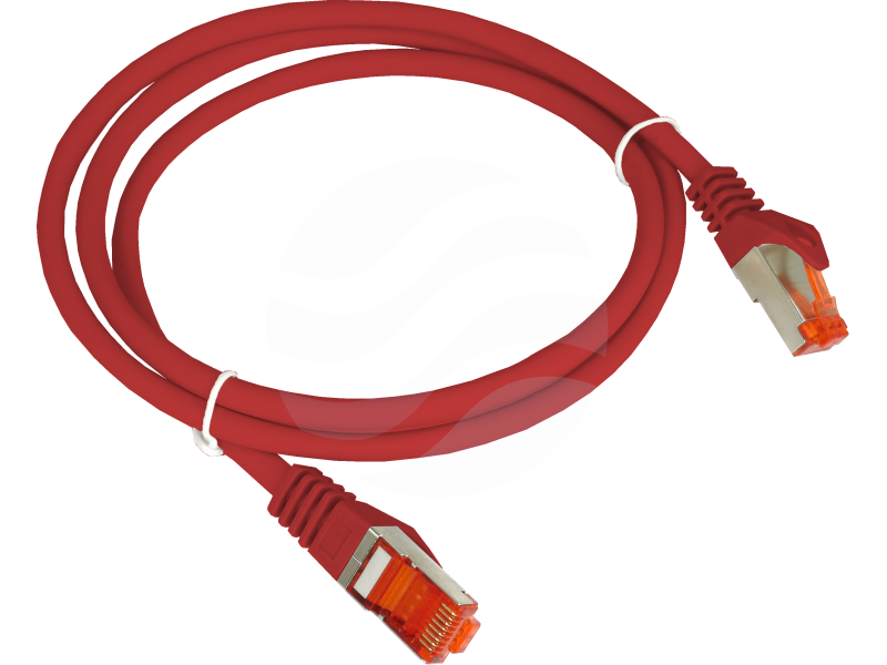 ALANTEC Patchcord F/UTP kat.6 PVC 5.0m, czerwony 1