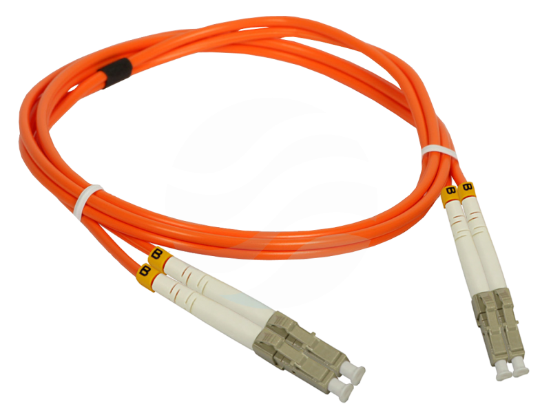 ALANTEC Patchcord MM OM2 LC-LC duplex 50/125 3.0m, pomarańczowy 1