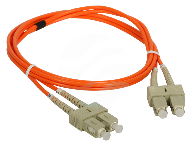 ALANTEC Patchcord MM OM2 SC-SC duplex 50/125 3.0m, pomarańczowy 1