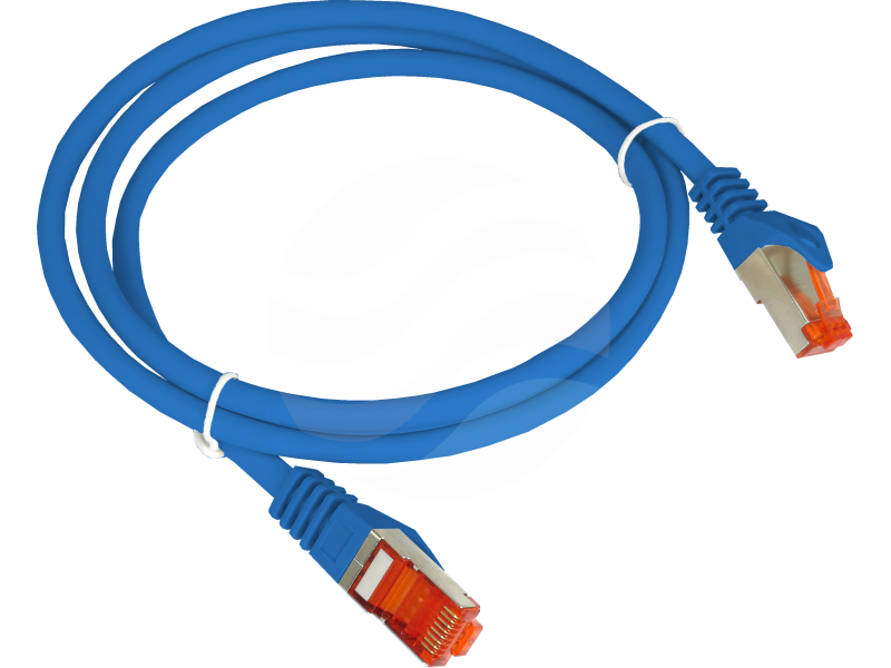 ALANTEC Patchcord S/FTP kat.6A LSOH 2.0m, niebieski 1
