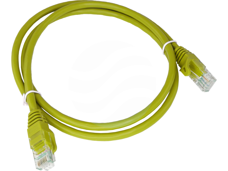 ALANTEC Patchcord U/UTP kat.6 PVC 0.25m, żółty 1
