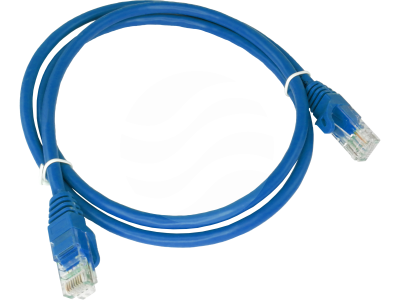 ALANTEC Patchcord U/UTP kat.6 PVC 1.0m, niebieski 1