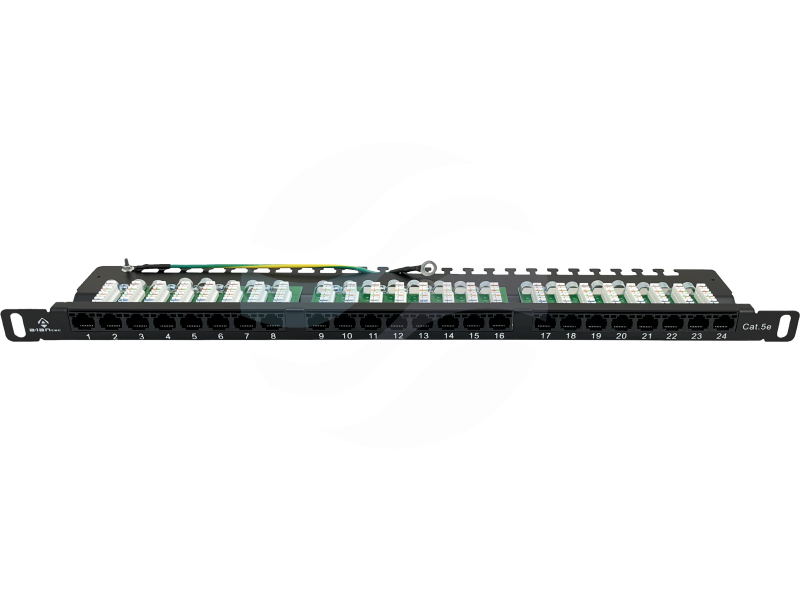ALANTEC Patchpanel OPTIMUM UTP kat.5e 24-porty LSA rack 19" 0.5U 1