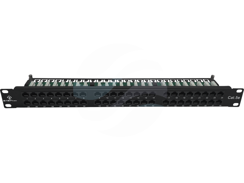 ALANTEC Patchpanel OPTIMUM UTP kat.5e 48-portów LSA rack 19" 1U 1