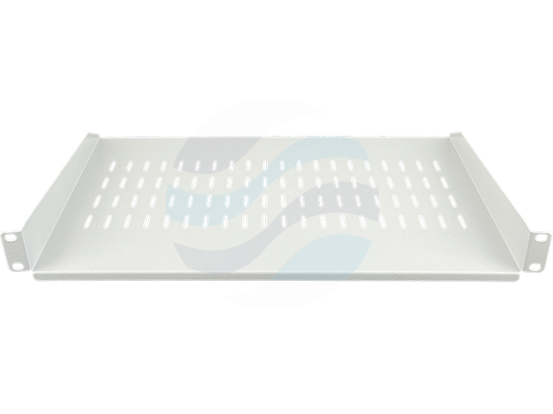 ALANTEC Półka stała 19" 1U głęb. 250mm, szara 1