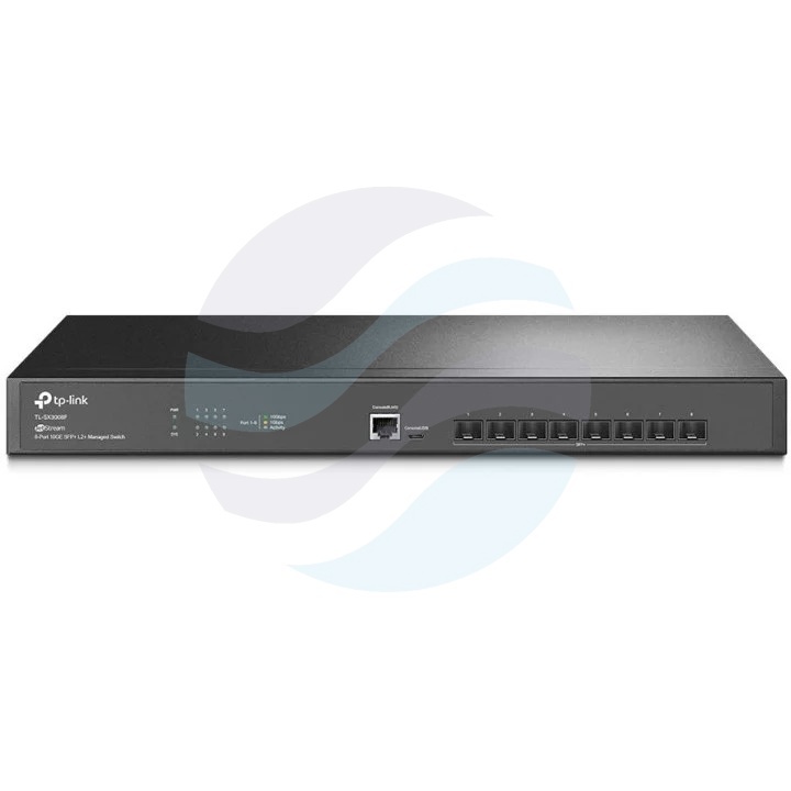 TP-Link TL-SX3008F Switch zarządzalny JetStream 8x 10G SFP+, IGMP, L2+, Rack 19", metal 1
