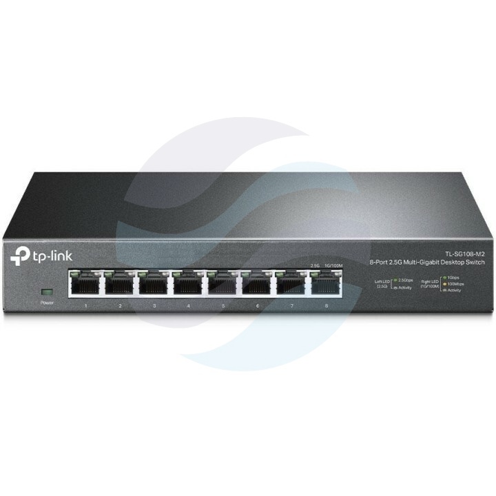 TP-Link TL-SG108-M2 Switch gigabitowy 8x 2.5G, desktop, metal 1