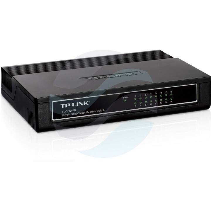 TP-Link TL-SF1016D Switch 16x 10/100Mb/s, desktop, plastik 1