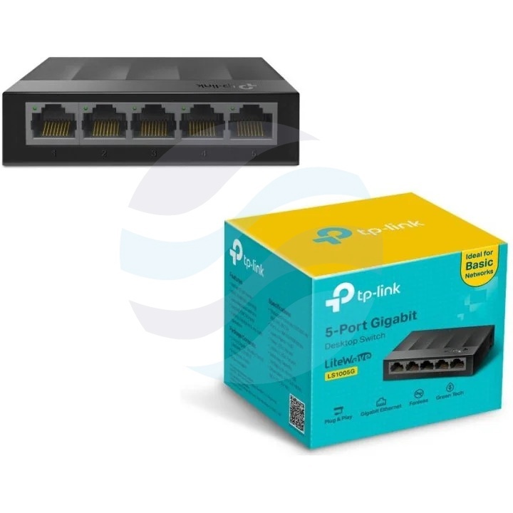 TP-Link LS1005G, Switch 5x 10/100/1000Mb/s, desktop, plastik 1