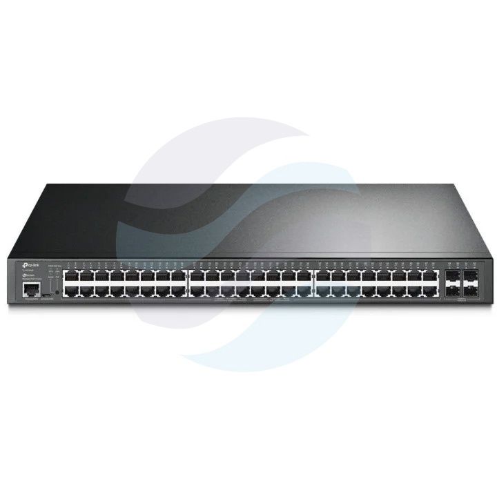 TP-Link TL-SG3452P Switch gigabitowy zarządzalny PoE+ JetStream Omada, 48x 10/100/1000Mbps PoE+, 4xSFP, IGMP, Rack 19", metal L2 1