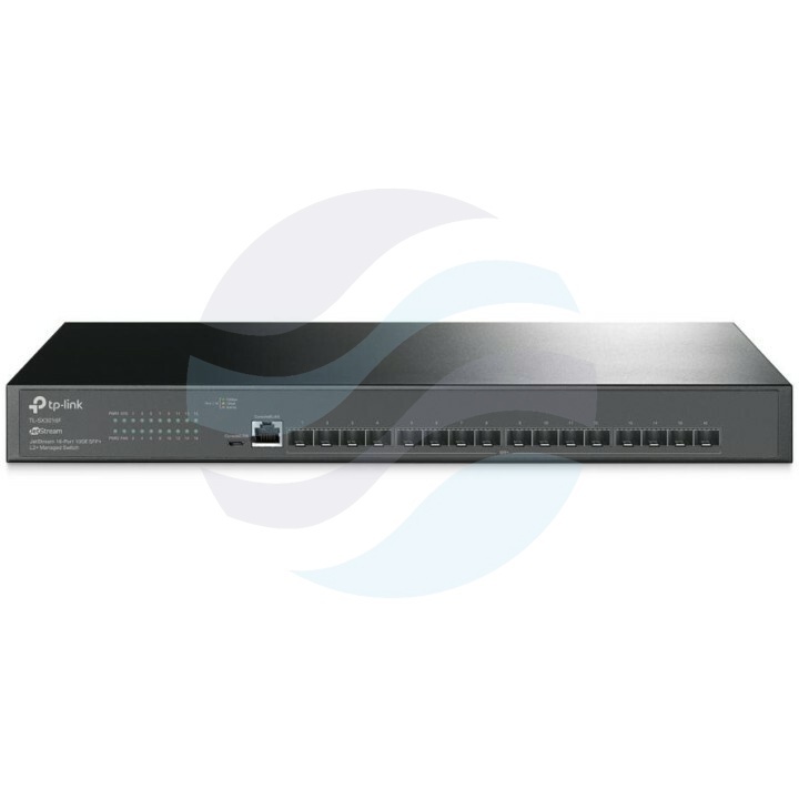 TP-Link TL-SX3016F Switch zarządzalny JetStream 16x 10G SFP+, 1x RJ45, 1x microUSB, 320 Gb/s, IGMP, L2/L2+, Rack 19", metal 1