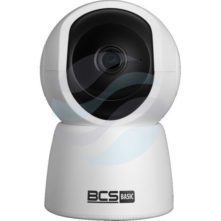 BCS BASIC BCS-B-PTHOME(2.0) Kamera IP 3Mpix, 4mm, IR 10m, DWDR, mSD do 256GB, głośnik, mikrofon, biała 1