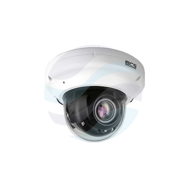BCS FLEX BCS-F-DIP58VSR4-Ai2 Kamera IP 8Mpix kopułowa 2.7-13.5mm, zoom x5, IR 40m, WDR 120dB, mSD, IK10, mikrofon, biała 1
