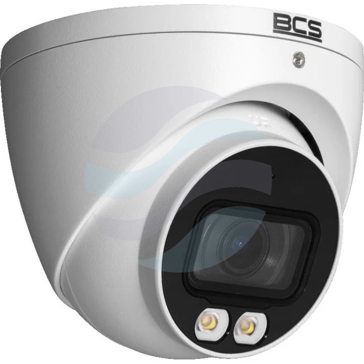 BCS LINE BCS-L-EIP18FCR3L3-AI1 Kamera IP 8Mpix kopułowa 2.8mm, światło hybrydowe (IR + LED) 30m, WDR 120dB, mSD do 256GB, mikrofon, biała 1