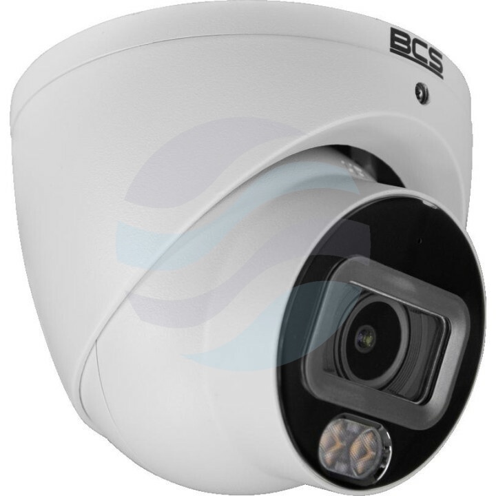 BCS LINE BCS-L-EIP14FCL3-Ai1 Kamera IP 4Mpix kopułowa, 2.8mm, LED 30m, WDR 120dB, mSD do 256GB, mikrofon, biała 1
