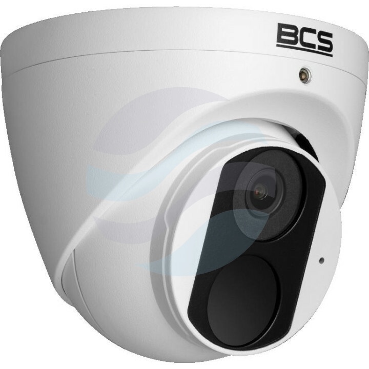BCS POINT BCS-P-EIP15FSR3 Kamera IP 5Mpix kopułowa, 2.8mm, IR 30m, WDR 120dB, mSD do 256GB, mikrofon, biała 1