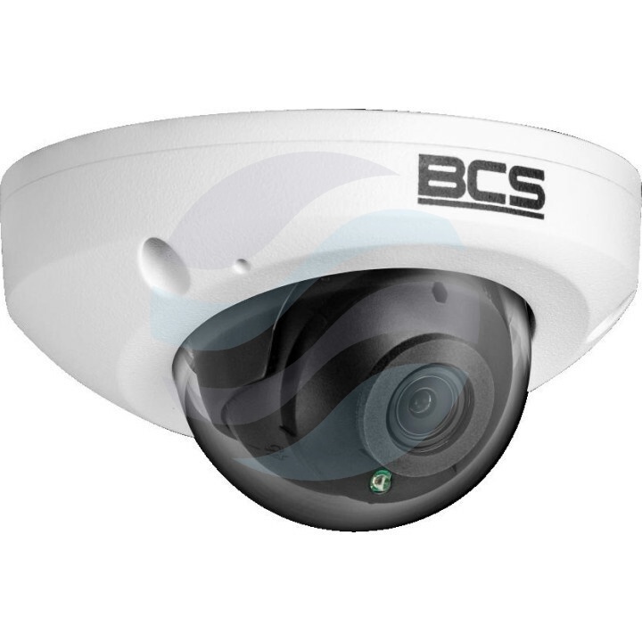BCS POINT BCS-P-DMIP24FSR3-Ai2 Kamera IP 4Mpix kopułowa 2.8mm, IR 30m, WDR 120dB, mSD do 256GB, IK10, mikrofon, biała 1