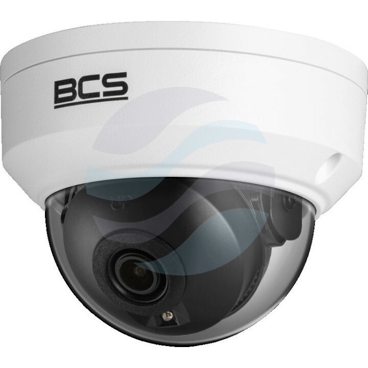 BCS POINT BCS-P-DIP14FWR3 Kamera IP 4Mpix kopułowa, 2.8mm, IR 30m, WDR 120dB, mSD do 512GB, IK10, mikrofon, biała 1
