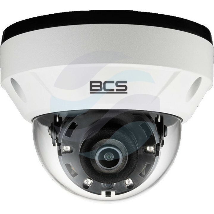 BCS ULTRA BCS-U-DIP32FSR3 Kamera IP 2Mpix kopułowa, 2.8mm, IR 30m, WDR 120dB, mSD do 512GB, IK10, biała 1