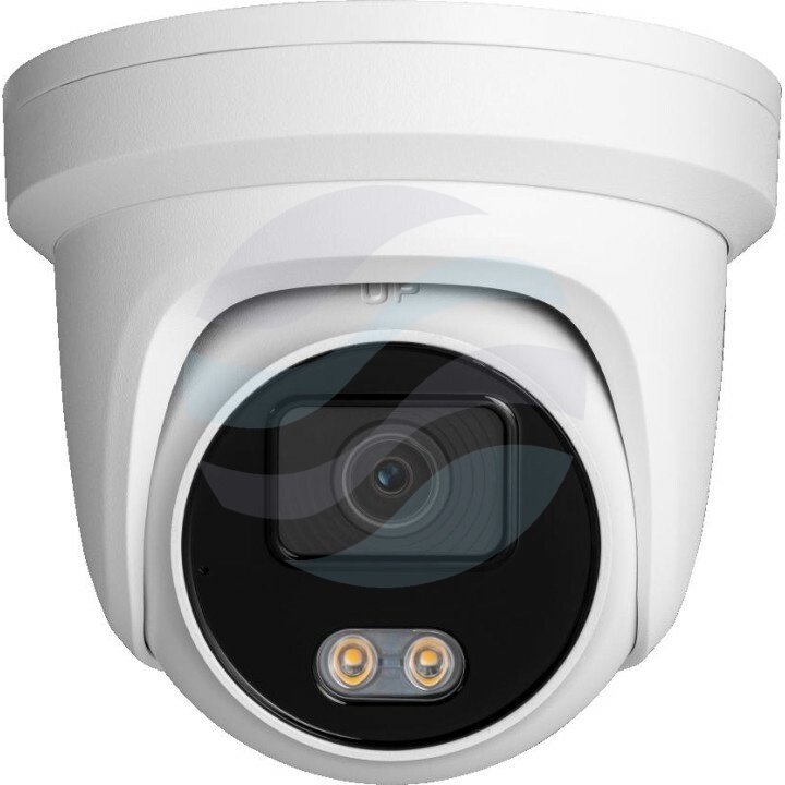BCS VIEW BCS-V-EIP24FCL3-AI2 Kamera IP 4Mpix kopułowa 2.8mm, LED 30m, WDR 130dB, mSD do 256GB, mikrofon, biała 1
