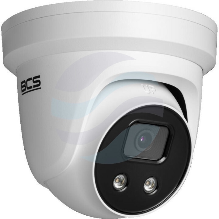 BCS VIEW BCS-V-EIP28FSR3-Ai2 Kamera IP 8Mpix kopułowa, 2.8mm, IR 30m, WDR 120dB, mSD do 256GB, mikrofon, biała 1