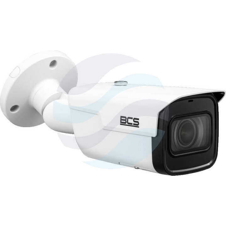BCS LINE BCS-L-TIP48VSR6-Ai1 Kamera IP 8Mpx bullet 2.7-13.5mm, zoom 4x, IR 60m, WDR 120dB, mSD do 256GB, mikrofon, AI, biała 1