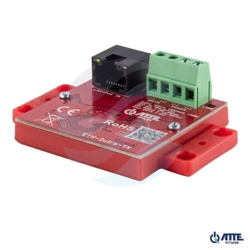 ATTE POWER ETH-2wire-SET Zestaw do transmisji LAN + PoE po 2 żyłach 1