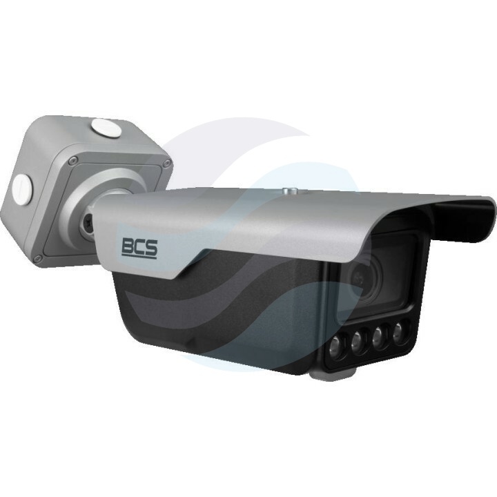 BCS LINE BCS-L-TIP74VSR3-ITC-Ai3 Kamera IP 4Mpix bullet, 2.7-12mm, zoom 4x, IR 30m, WDR 140dB, mSD do 256GB, mikrofon, głośnik, IK10, czarna 1