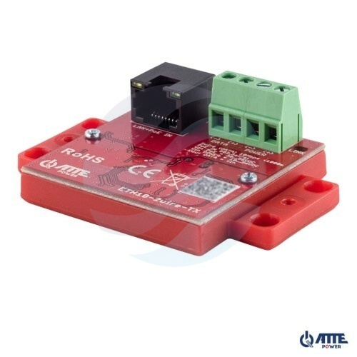ATTE POWER ETH10-2wire-SET Zestaw do transmisji LAN 10Mbps + PoE po 2 żyłach 1