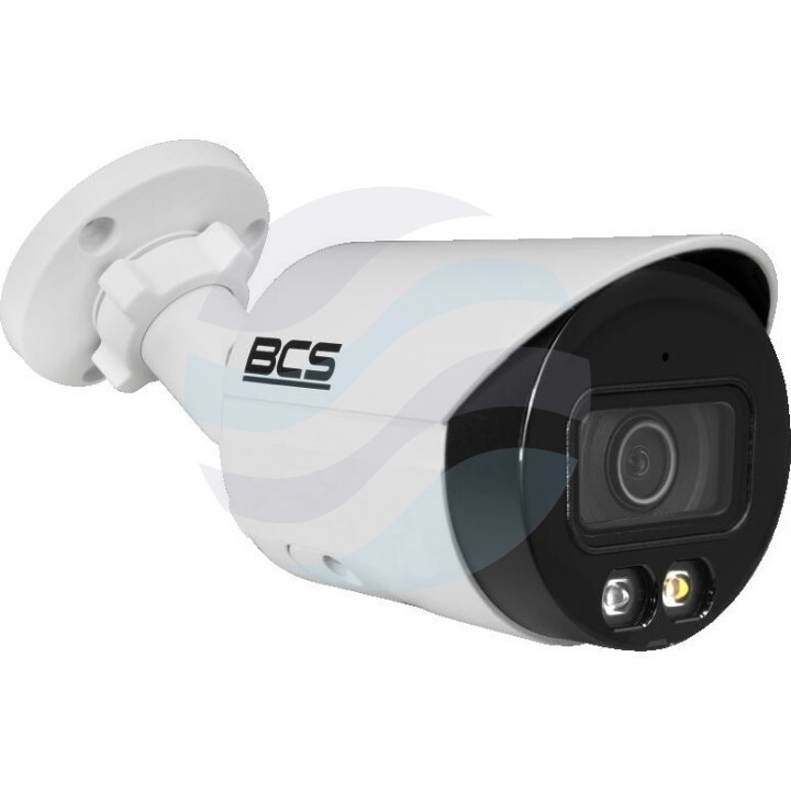 BCS LINE BCS-L-TIP16FCR3L3-Ai1 Kamera IP 6Mpix bullet 2.8mm, światło hybrydowe IR+LED 30m, WDR 120dB, mSD do 256GB, mikrofon, biała 1