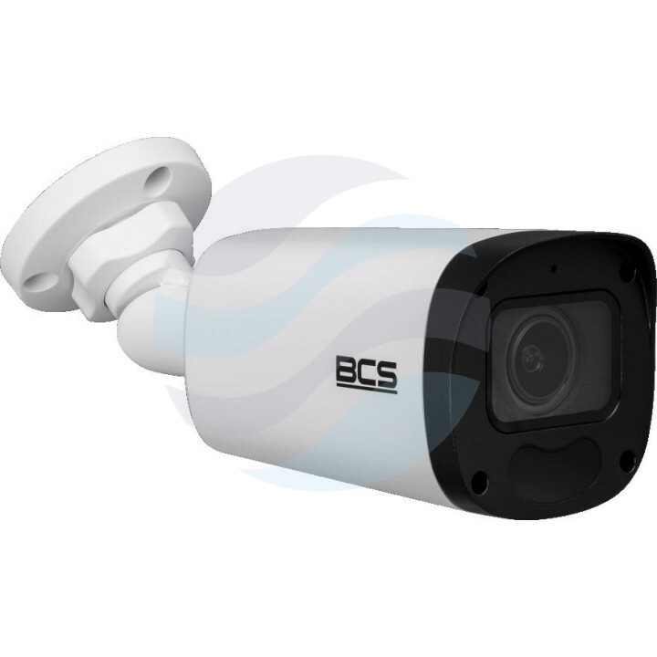 BCS POINT BCS-P-TIP44VSR5(2) Kamera IP 4Mpix bullet, 2.8-12mm, zoom 4x, IR 50m, WDR 120dB, mSD do 256GB, mikrofon, biała 1