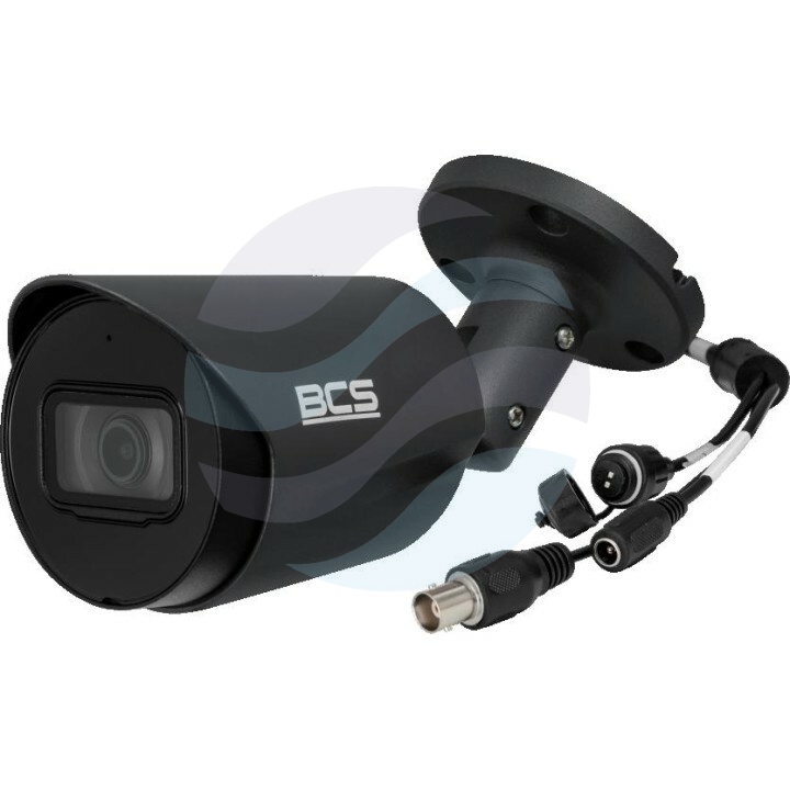 BCS UNIVERSAL BCS-TA15FSR3-G(2) Kamera IP 5Mpix bullet, 2.8mm, IR 30m, DWDR, mikrofon, czarna 1