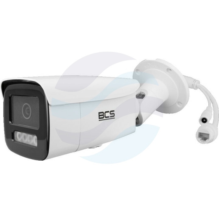 BCS VIEW BCS-V-TIP54FSR6-Ai2(2) Kamera IP 4Mpix bullet, 2.8mm, IR 60m, WDR 120dB, mSD do 512GB, biała 1
