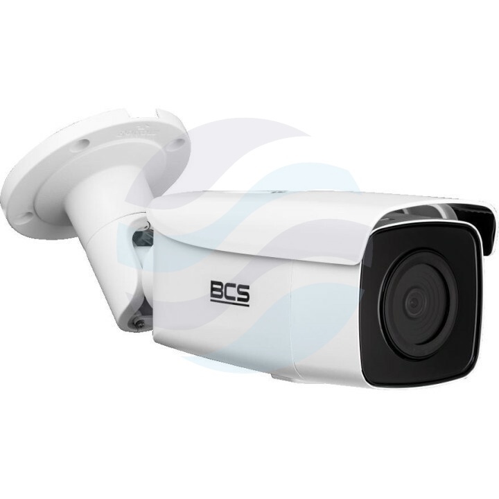BCS VIEW BCS-V-TIP58FCL6-Ai2 Kamera IP 8Mpix bullet, 2.8mm, światło białe LED 60m, WDR 130dB, mSD do 512GB, biała 1