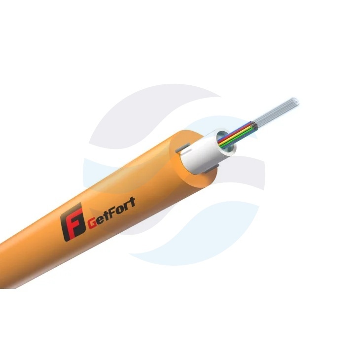 GETFORT Kabel światłowodowy DAC do ziemi Z-XOTKtcdDb SM 12J 9/125 G.652D, TUBA 1.4/2.0mm, HDPE, 1200N, pomarańczowy, szpula 1000m 1