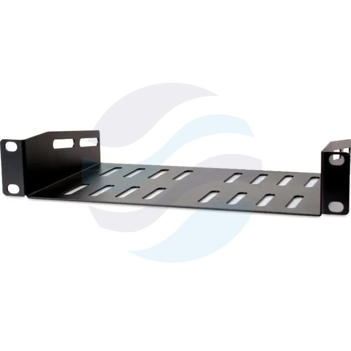 GETFORT Półka stała 1U 10" 140mm, czarna 1