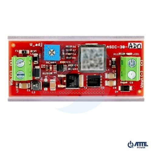 ATTE POWER ASDC-30-AD0-OF Przetwornica obniżająca napięcie z regulacją 3...12V 1