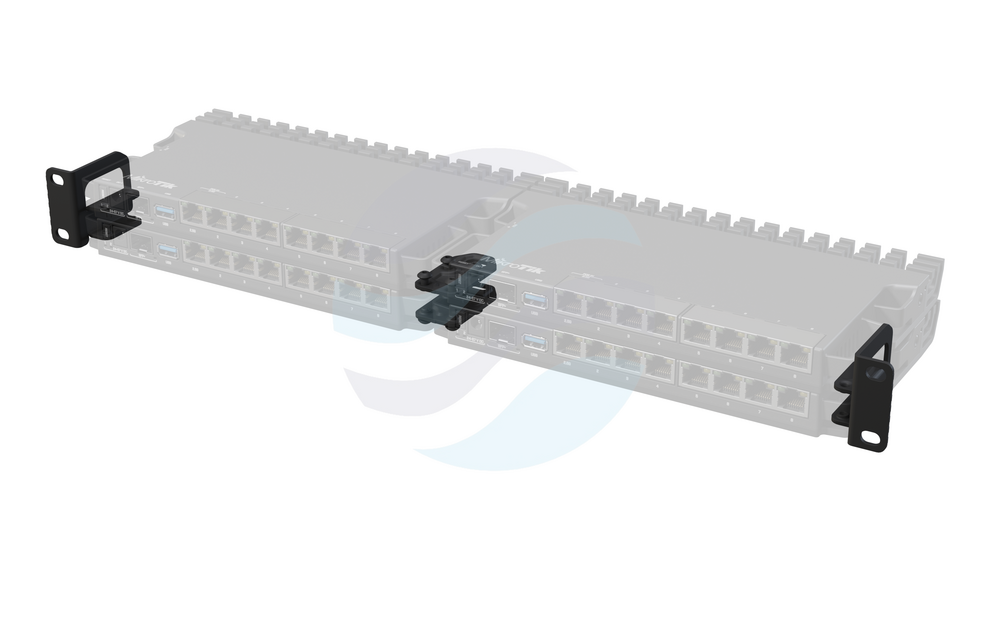 Mikrotik RB5009 Rackmount kit K-79 Uchwyt montażowy do Routerbordów RB5009 i L009, Rack 19" 1U 1