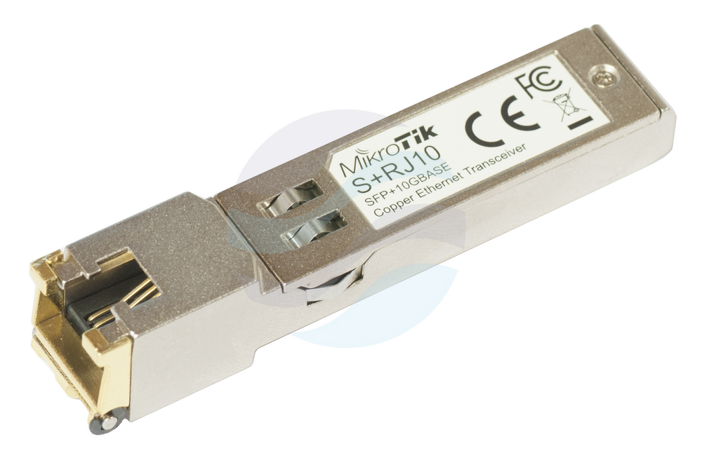 Mikrotik S+RJ10 Moduł RJ45 SFP+ 10/100Mbps, 1/2.5/5/10Gbps 1
