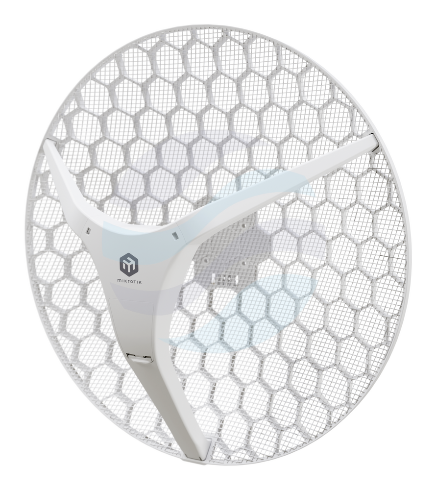 Mikrotik LHG-5axD-XL Punkt dostępowy / Router zewnętrzny LHG XL 5 ax, Wi-Fi 5GHz 802.11ax, 1x Gbit, 27dBi antena, L3 1