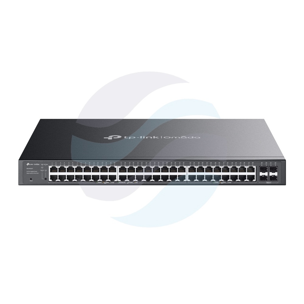 TP-Link SG2452LP Switch gigabitowy Omada PoE+ 48x (32x 10/100/1000Mb/s PoE 802.3at/af + 16x 10/100/1000Mb/s), 4x SFP, 230W, Rack 19", Smart JetStream, metal 1