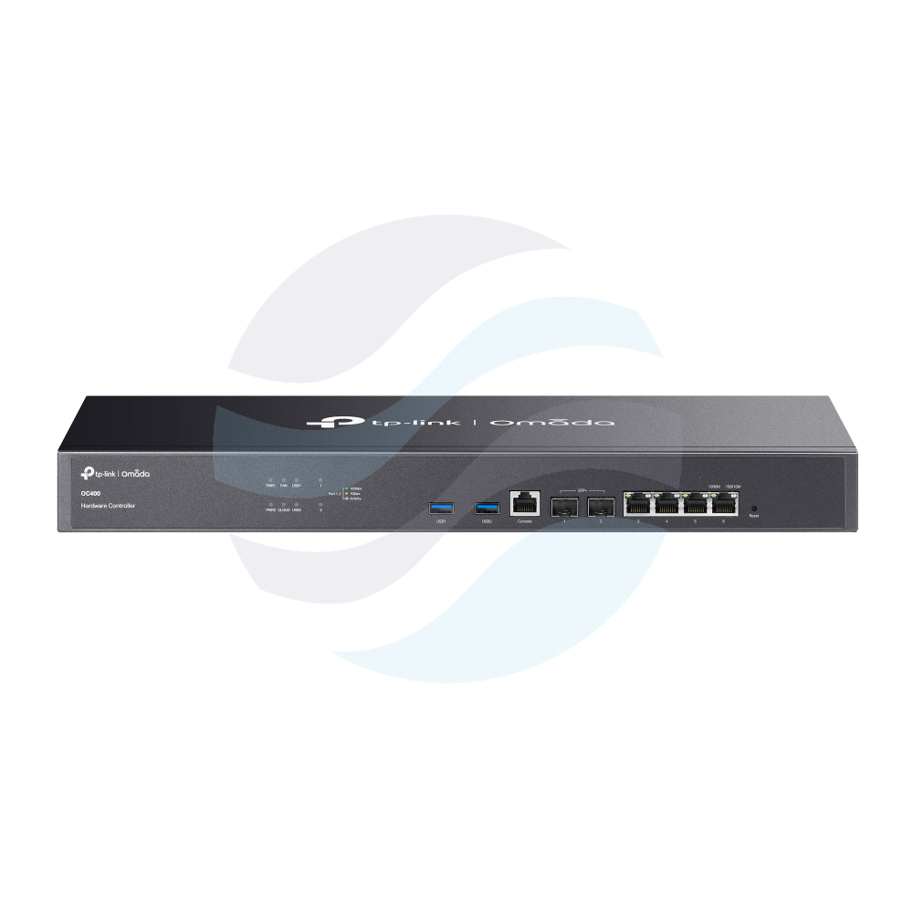 TP-Link OC400 Kontroler sprzętowy Omada Cloud 10x SFP+ 10GB, 4x Gbit, 2x USB 3.0, do 1000 urządzeń 1