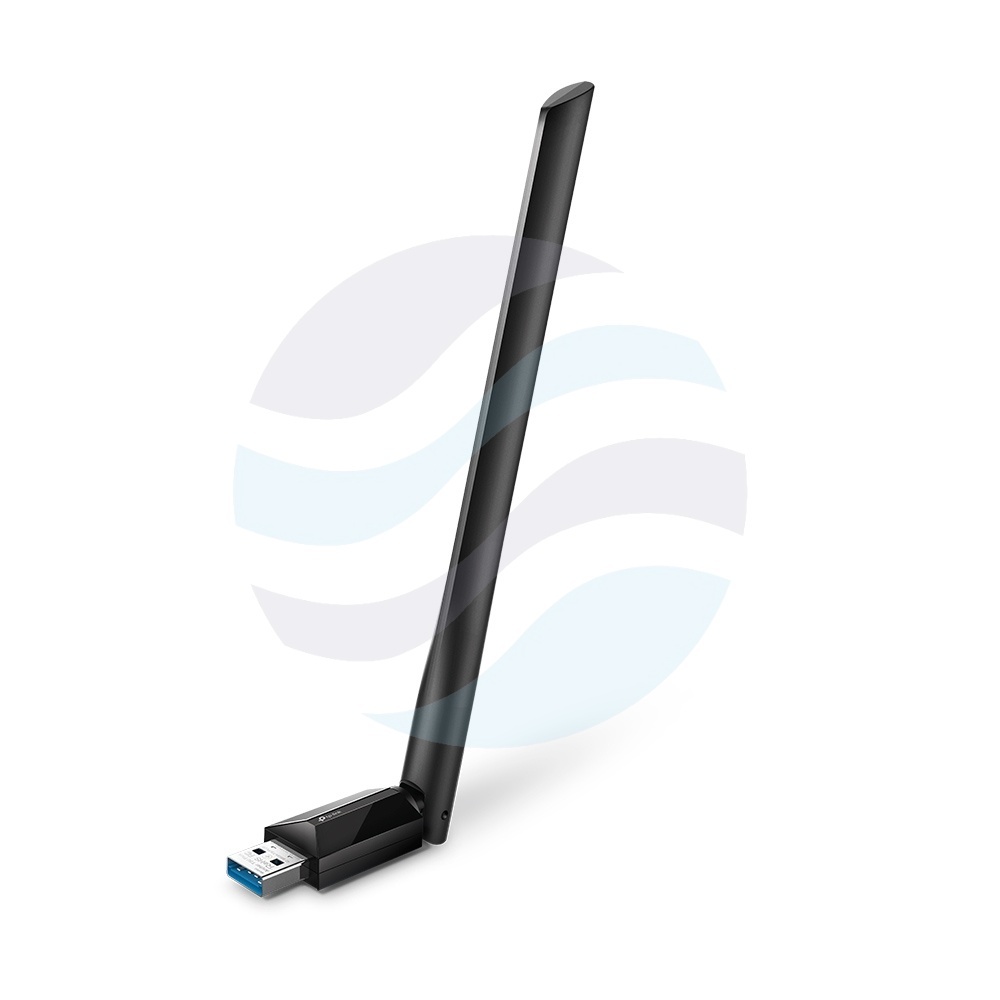 TP-Link Archer T3U Plus Karta sieciowa USB, Wi-Fi AC1300, 2.4/5GHz 400/867Mbps, USB 3.0 + Antena, czarna 1