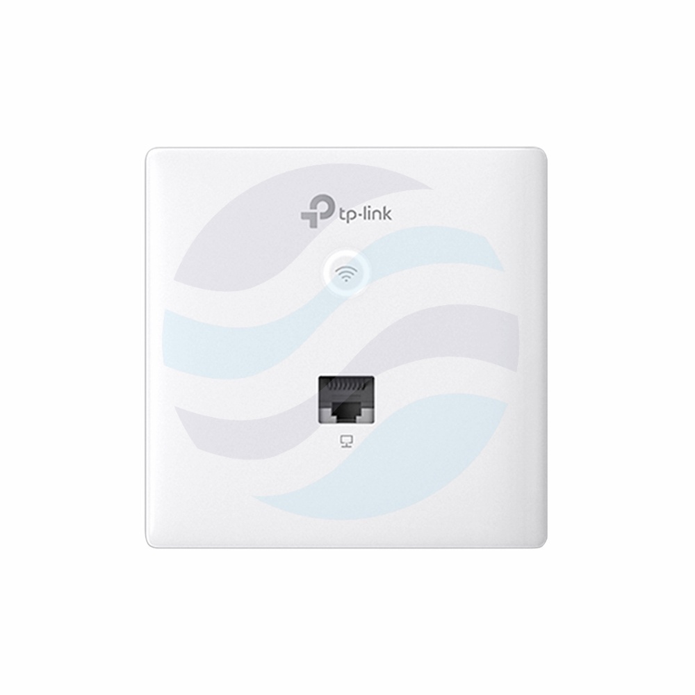 TP-Link EAP115-Wall Access Point ścienny 300 Mb/s, 2,4 GHz, 2×3 dBi, 2× 10/100 Mb/s, 1× PoE 802.3af IN, biały 1