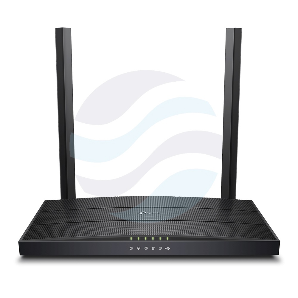 TP-Link Archer VR400 V3 Router VDSL2/ADSL2+, OneMesh, 1x RJ11, 1x USB (2G/3G), 4x 10/100/1000Mbps, Wi-Fi AC 1200 2,4/5GHz 300/867Mbps, czarny 1