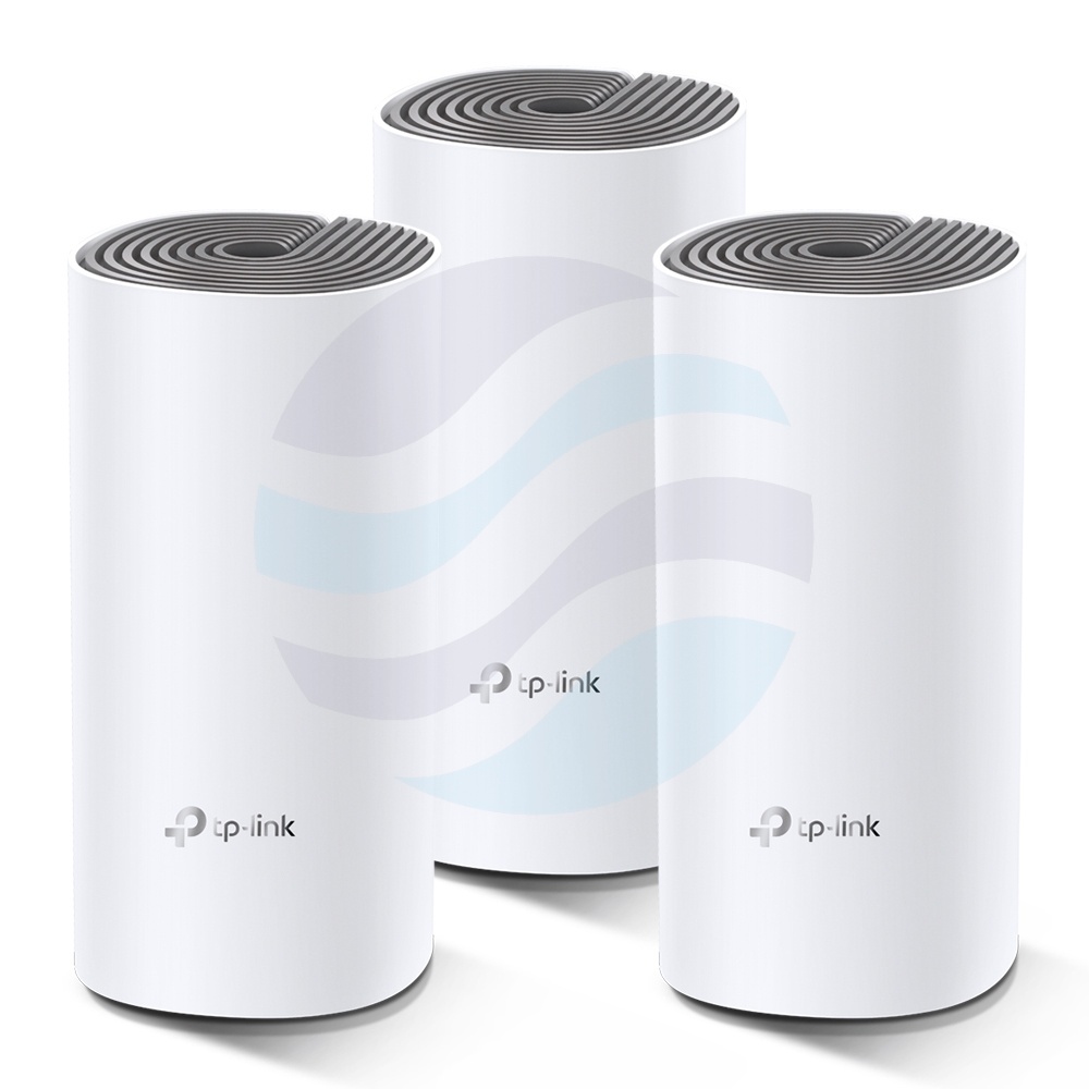 TP-Link Deco E4 Router / Access Point Mesh WiFi AC1200 do 370m2, 2x10/100Mbps, 2.4/5Ghz, 300/867Mbps, (3-pack) 1