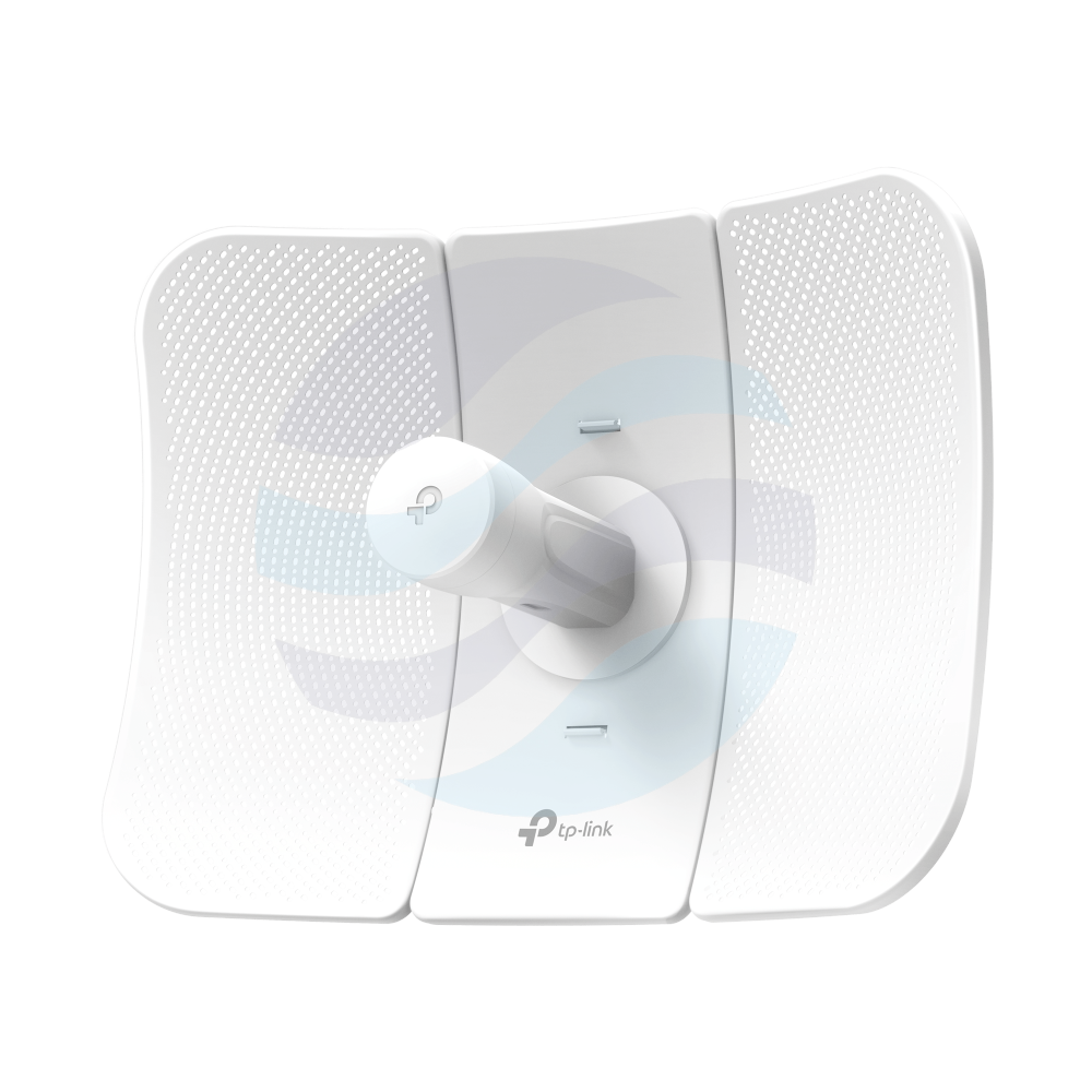 TP-Link CPE605 Zewnętrzne urządzenie CPE 5GHz, 150Mb/s, antena kierunkowa 23dBi, 1x Fast Ethernet 10/100Mb/s (LAN/PoE), IP65, pasywne PoE, biały 1