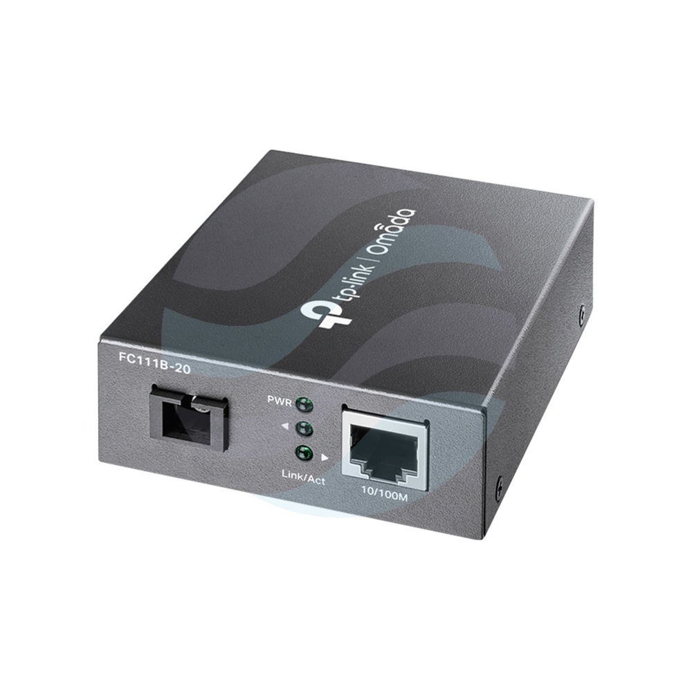 TP-Link TL-FC111B-20 Media konwerter WDM 10/100Mb/s, 1x RJ45, 1x SC singlemode 1310nm TX/1550nm RX, do 20km 1