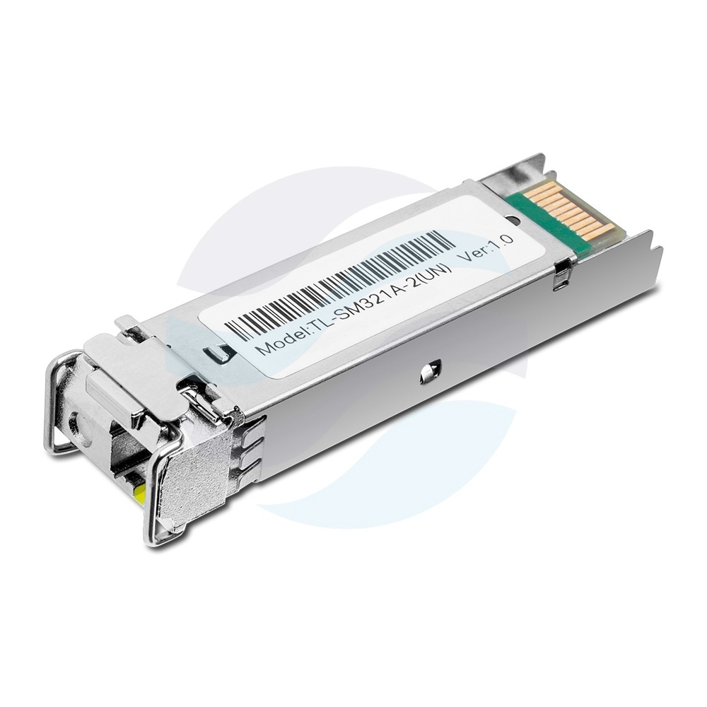 TP-Link TL-SM321A-2 Moduł SFP WDM dwukierunkowy 1000Base-BX, SM 9/125µm, LC, 1,25Gb/s, 1550/1310nm, do 2km, DDM 1