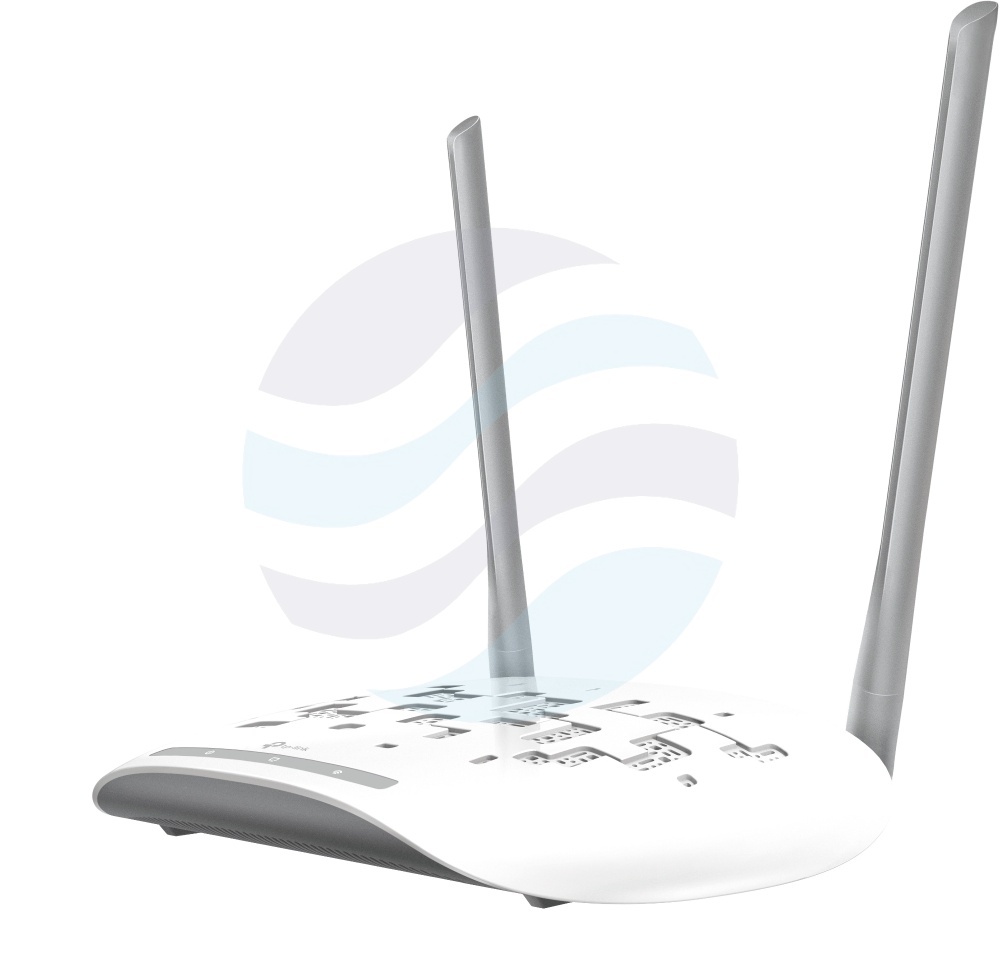 TP-Link TL-WA801N Bezprzewodowy punkt dostępowy, standard N, 300 Mb/s, 2x antena, 1x RJ45 10/100Mbps, Passive PoE, biały 1